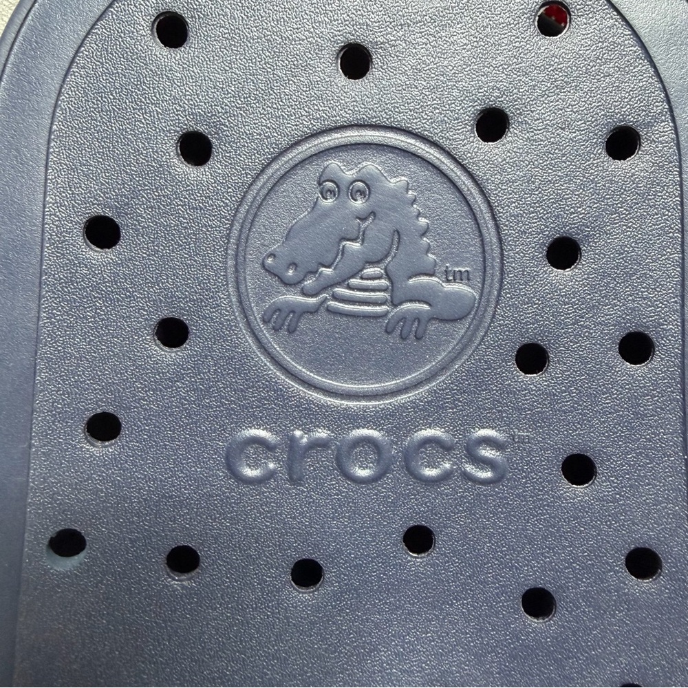 CROCS Navy Blue Mini Backpack with Red Strap - Picture 2 of 11